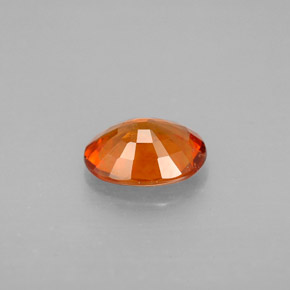 Granada Hessonita Tangerina Natural 1.16ct, Corte Oval, SI