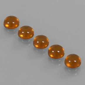 Pedras preciosas de granada hessonita laranja natural de  ct, transparente, transparente/translúcido