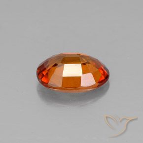 granada hessonita Laranja Profundo Natural 1.61ct, oval, VS-SI