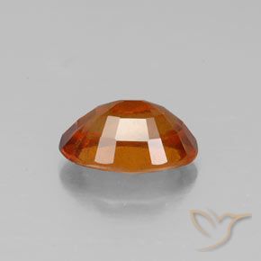 Granada Hessonita Medium-Dark Orange  Natural 1.64ct, Corte Oval, VS-SI