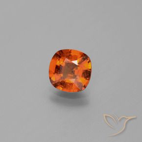 granada hessonita âmbar laranja Natural 1.60ct, Almofada, VS-SI