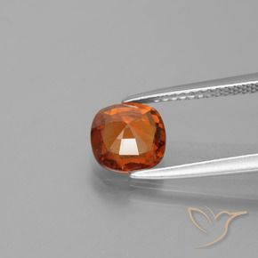 granada hessonita âmbar laranja Natural 1.60ct, Almofada, VS-SI