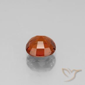 granada hessonita âmbar laranja Natural 0.93ct, Almofada, VS-SI