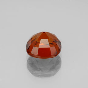 Granada Hessonita Fogo vermelho Natural 2.04ct, Almofada cortada, VS-SI