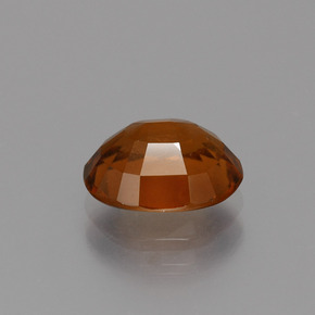 Granada Hessonita laranja canela Natural 2.15ct, Corte Oval, VS