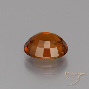 granada hessonita Laranja escuro Natural 2.09ct, oval, VS