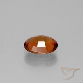granada hessonita Laranja Profundo Natural 1.65ct, oval, VS