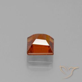 granada hessonita fogo laranja Natural 2.18ct, Quadrado, VS-SI