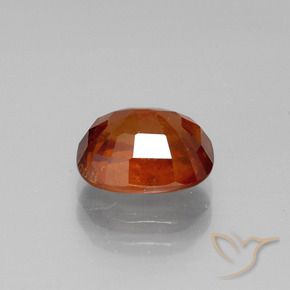 granada hessonita fogo laranja Natural 2.80ct, Almofada, SI