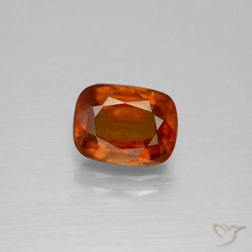 2.72ct Natural Laranja Médio granada hessonita, Almofada, VS-SI