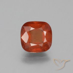 granada hessonita fogo laranja Natural 2.34ct, Almofada, SI