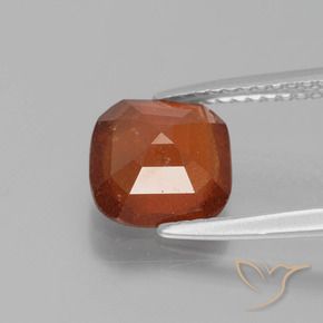 granada hessonita fogo laranja Natural 2.34ct, Almofada, SI