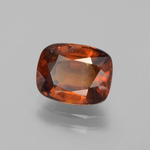 granada hessonita Laranja Médio Natural 2.67ct, Almofada, VS-SI