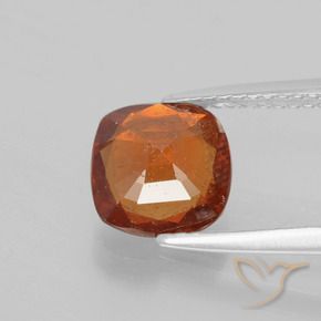 granada hessonita fogo laranja Natural 1.96ct, Almofada, VS-SI