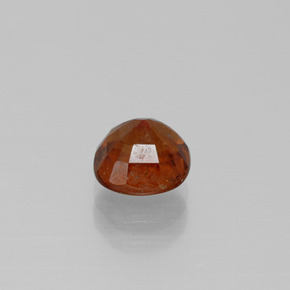 Granada hessonita laranja natural 1,79ct, almofada cortada, VS-SI