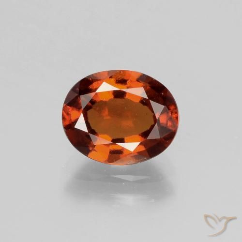 1.95ct Natural Laranja Médio granada hessonita, oval, VS