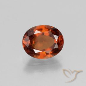 granada hessonita Laranja Médio Natural 1.95ct, oval, VS