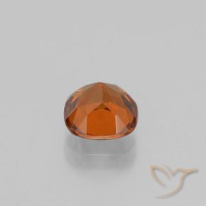 granada hessonita Laranja Profundo Natural 1.47ct, Almofada, VS