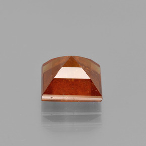 Granada Hessonita Laranja Médio Natural 3.04ct, Quadrado, VS-SI