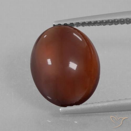 5.35ct Natural Marrom Quente granada hessonita, oval, Translúcido