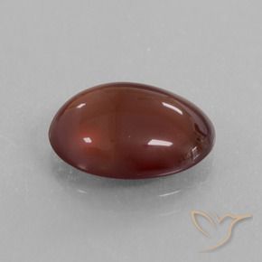 granada hessonita Marrom Quente Natural 5.35ct, oval, Translúcido