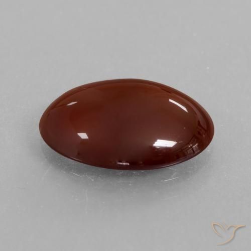 granada hessonita Marrom Quente Natural 5.21ct, oval, Translúcido
