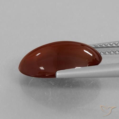 granada hessonita Marrom Quente Natural 5.21ct, oval, Translúcido