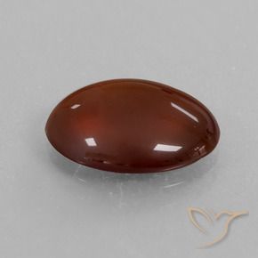 granada hessonita Marrom Quente Natural 5.03ct, oval, Translúcido