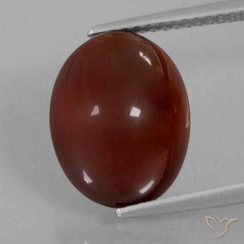 8.34ct Natural Pecan Brown granada hessonita, oval, Translúcido