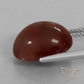 granada hessonita Pecan Brown Natural 8.34ct, oval, Translúcido