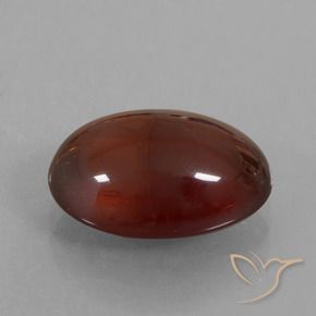 granada hessonita Pecan Brown Natural 5.27ct, oval, Translúcido