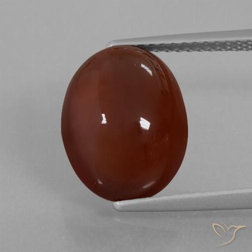 7.55ct Natural Pecan Brown granada hessonita, oval, Translúcido