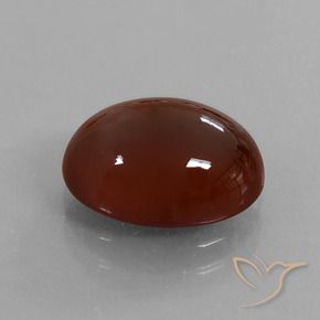 granada hessonita Pecan Brown Natural 7.55ct, oval, Translúcido