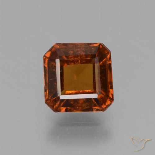 1.94ct Natural Laranja Profundo granada hessonita, Corte Esmeralda, VS