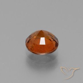 granada hessonita âmbar laranja Natural 1.90ct, Redondo, VS-SI