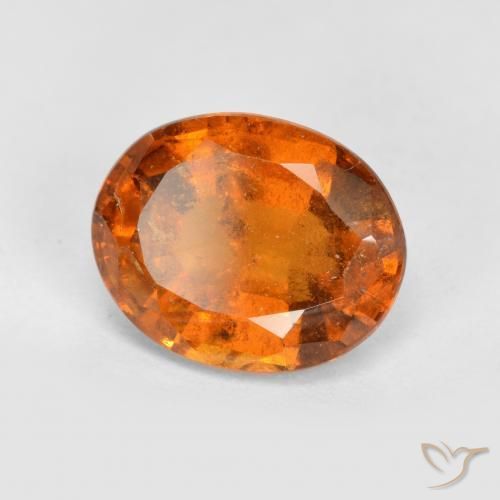 granada hessonita Laranja Médio Natural 2.92ct, oval, VS-SI