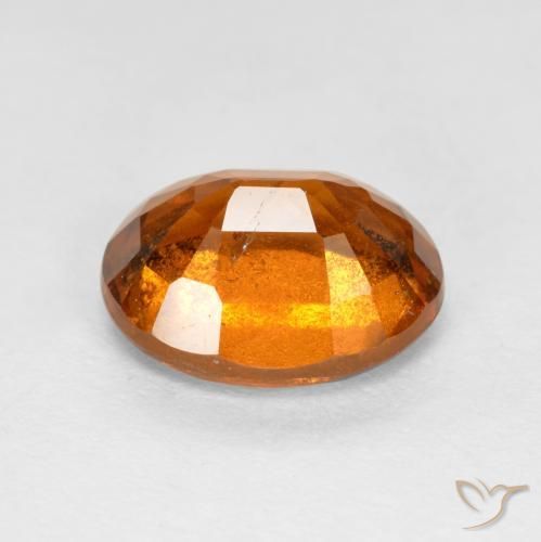 granada hessonita Laranja Médio Natural 2.92ct, oval, VS-SI