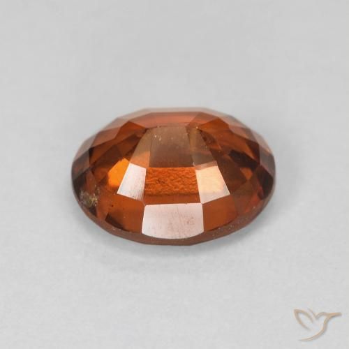 granada hessonita Laranja Profundo Natural 2.76ct, oval, VS