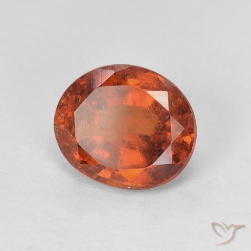 granada hessonita Laranja Médio Natural 2.42ct, oval, VS-SI