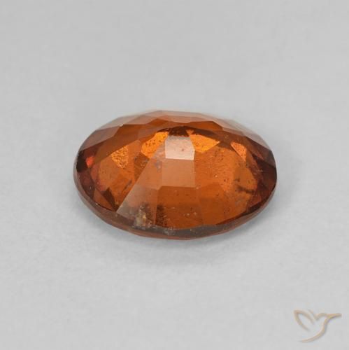 granada hessonita Laranja Profundo Natural 1.86ct, oval, VS-SI