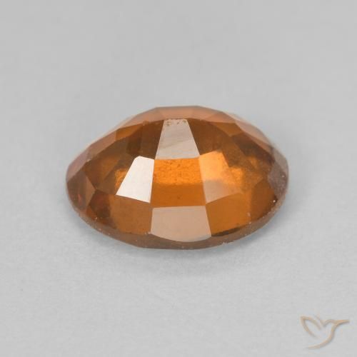 granada hessonita Laranja Profundo Natural 2.50ct, oval, VVS-VS