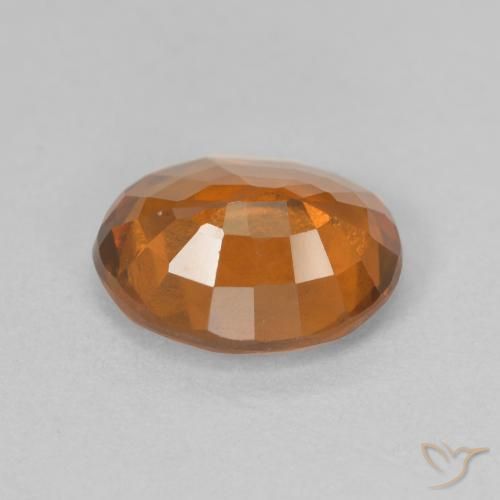 granada hessonita Laranja Médio Natural 2.35ct, oval, VVS-VS