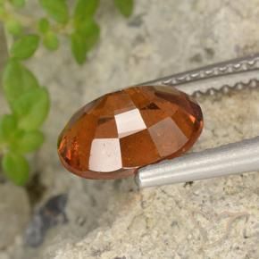 granada hessonita Laranja médio-escuro Natural 2.09ct, oval, VS-SI