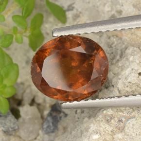 granada hessonita Laranja Médio Natural 2.69ct, oval, VS-SI