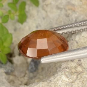 granada hessonita Laranja Médio Natural 2.69ct, oval, VS-SI