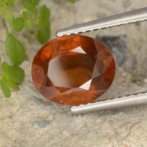 granada hessonita Laranja Médio Natural 2.64ct, oval, VS-SI