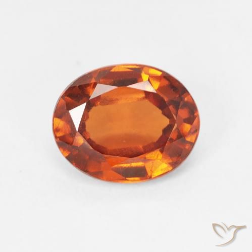 1.94ct Natural Laranja Médio granada hessonita, oval, VS-SI