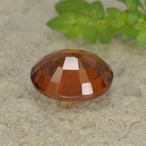 granada hessonita Laranja Profundo Natural 2.70ct, oval, VS-SI