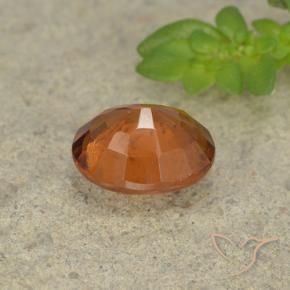 granada hessonita Laranja Profundo Natural 1.66ct, oval, VS-SI