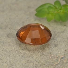 granada hessonita Laranja Profundo Natural 1.93ct, oval, VS